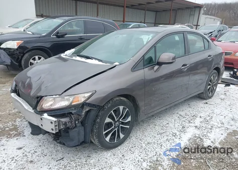 2014 Honda Civic Ex from USA, damaged, VIN 2HGFB2F85EH556774